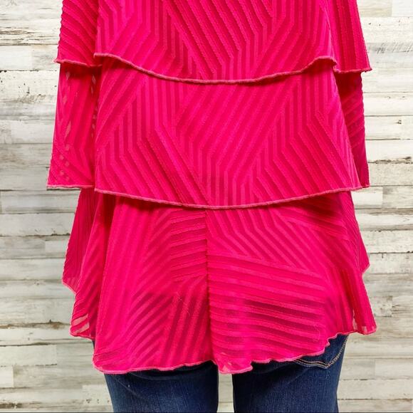 Anthropologie Amadi Ameline Tank Top Sleeveless Womens Size S Fuchsia Pink - Picture 11 of 16